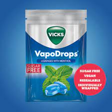 VICKS Vapodrops Eucalyptus S/F Bag